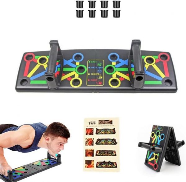 Planche Push-up 22 en 1 pliante avec poignées